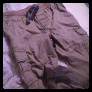 Almost New Khaki Cargos perfect for this winter